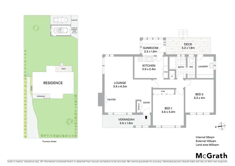 Floorplan of Homely house listing, 11 Thomson Street, Belmont VIC 3216