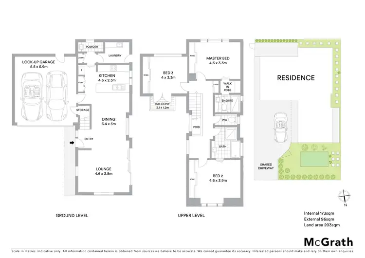 Floorplan of Homely unit listing, 3/151-153 Hope Street, Geelong West VIC 3218