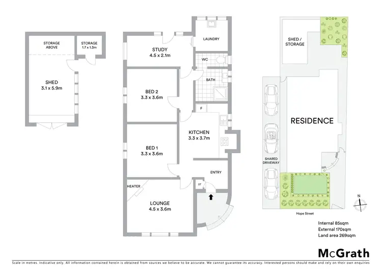 Floorplan of Homely house listing, 138a Hope Street, Geelong West VIC 3218