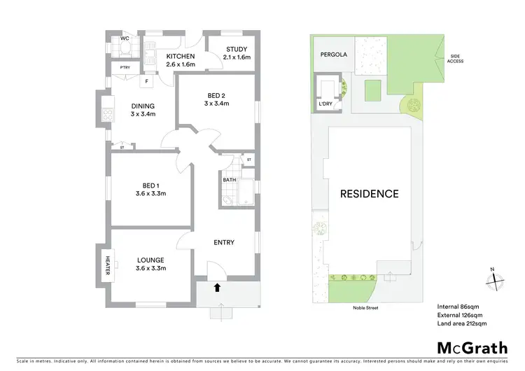 Floorplan of Homely house listing, 22 Noble Street, Newtown VIC 3220