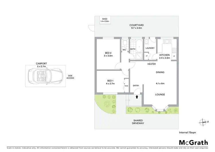 Floorplan of Homely unit listing, 3/22 Roxby Street, Manifold Heights VIC 3218