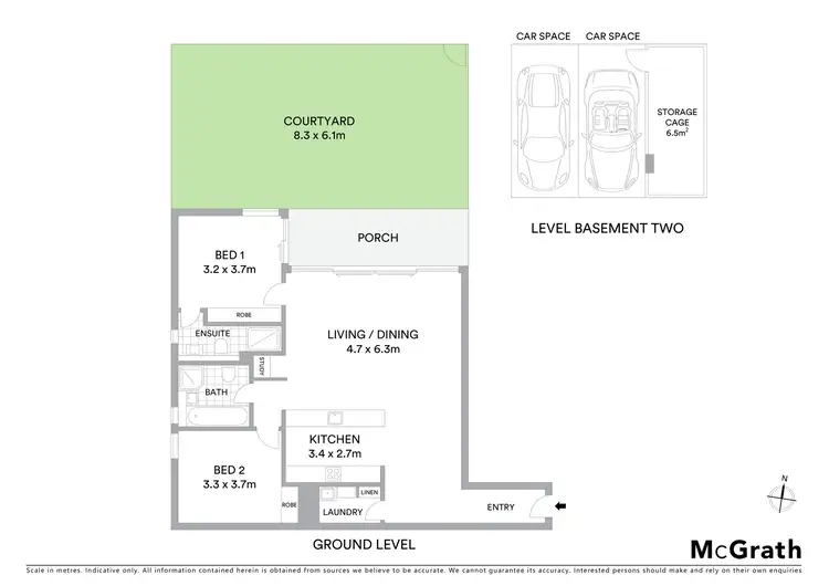 Floorplan of Homely apartment listing, 104/8 Avondale Way, Eastwood NSW 2122