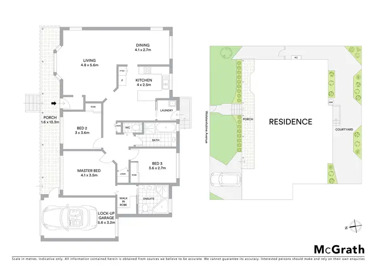 Floorplan of Homely villa listing, 2/42 Milburn Road, Gymea NSW 2227