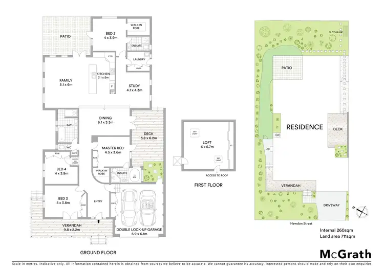 Floorplan of Homely house listing, 42 Hawdon Street, Ainslie ACT 2602