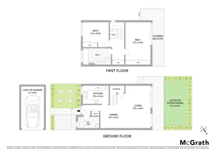 Floorplan of Homely townhouse listing, 20/46 Fontenoy Road, Macquarie Park NSW 2113