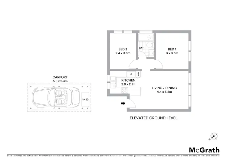 Floorplan of Homely unit listing, 13/15 Kooloora Avenue, Freshwater NSW 2096