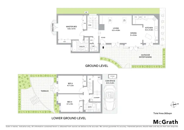 Floorplan of Homely apartment listing, 4/20 Thrupp Street, Neutral Bay NSW 2089