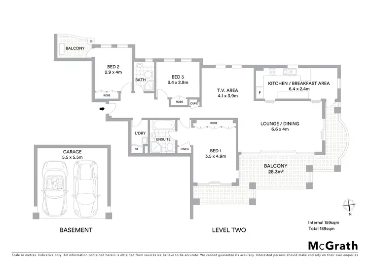Floorplan of Homely apartment listing, 8/8 Earl Street, Mosman NSW 2088