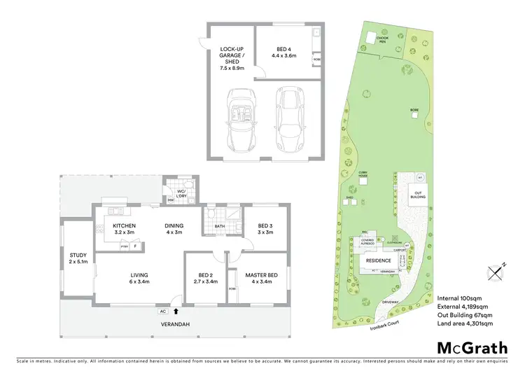 Floorplan of Homely house listing, 5 Ironbark Court, Cooroy QLD 4563