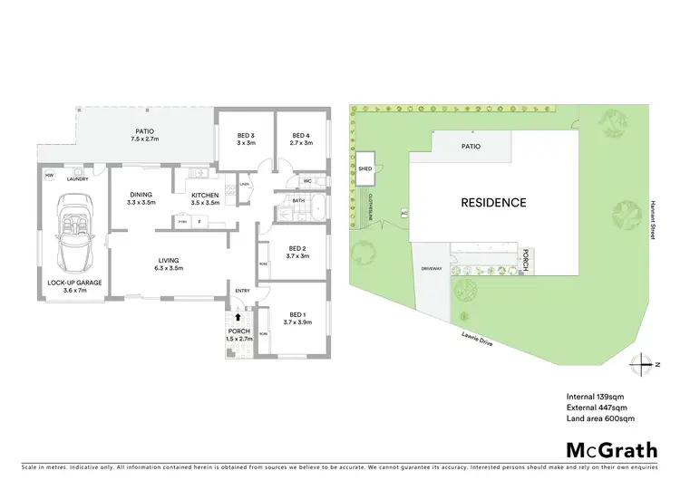 Floorplan of Homely house listing, 53 Lawrie Drive, Collingwood Park QLD 4301