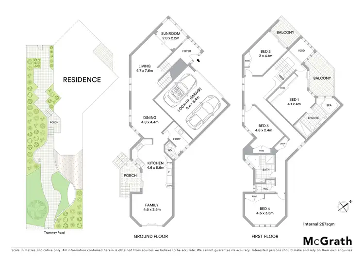 Floorplan of Homely townhouse listing, 2/3 Tramway Road, North Avoca NSW 2260