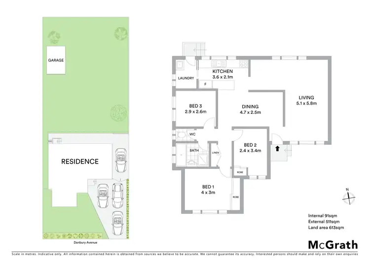 Floorplan of Homely house listing, 39 Danbury Avenue, Gorokan NSW 2263