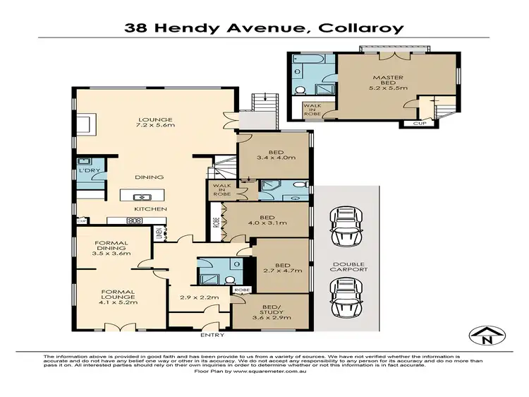 Floorplan of Homely house listing, 38 Hendy Avenue, Collaroy NSW 2097