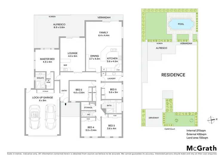 Floorplan of Homely house listing, 2 Cahill Court, Highton VIC 3216