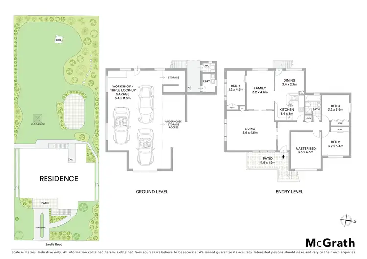 Floorplan of Homely house listing, 18 Bardia Road, Carlingford NSW 2118