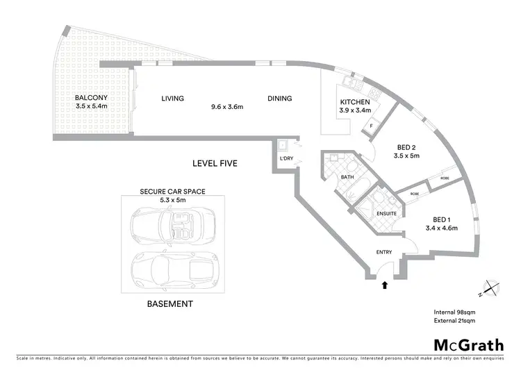 Floorplan of Homely unit listing, 29/2-6 Beach Street, The Entrance NSW 2261