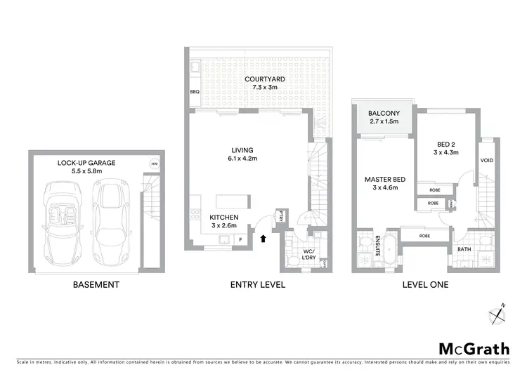 Floorplan of Homely apartment listing, 3/7 Alexander Street, Tamarama NSW 2026