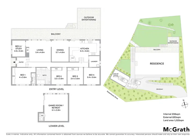 Floorplan of Homely house listing, 14 Greenhaven Drive, Umina Beach NSW 2257