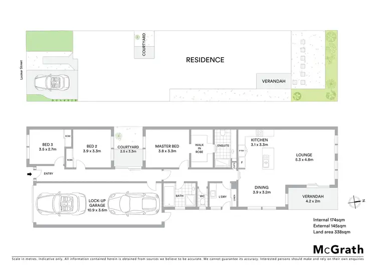 Floorplan of Homely unit listing, 2/8 Looker Street, Lara VIC 3212