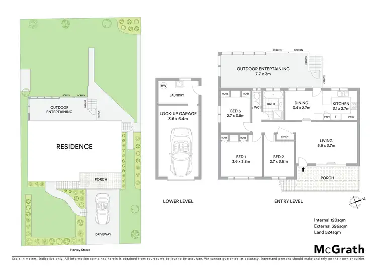 Floorplan of Homely house listing, 6 Harvey Street, Wyong NSW 2259