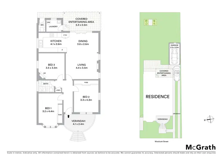 Floorplan of Homely house listing, 30 Woolcott Street, Earlwood NSW 2206