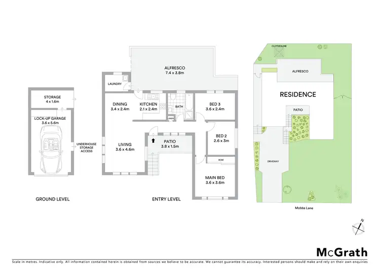 Floorplan of Homely house listing, 27 Mobbs Lane, Carlingford NSW 2118