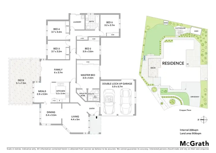 Floorplan of Homely house listing, 8 Cropper Place, Gordon ACT 2906