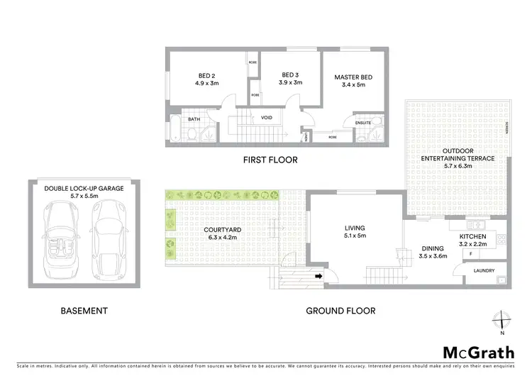Floorplan of Homely townhouse listing, 12/502 Victoria Road, Rydalmere NSW 2116