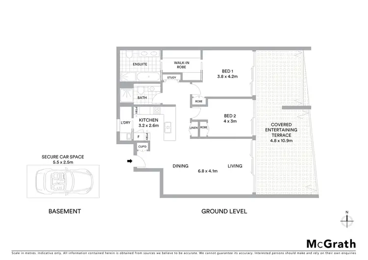 Floorplan of Homely apartment listing, 301/50 Mclachlan Avenue, Darlinghurst NSW 2010