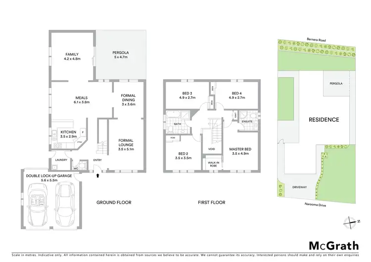Floorplan of Homely house listing, 16 Narooma Drive, Prestons NSW 2170
