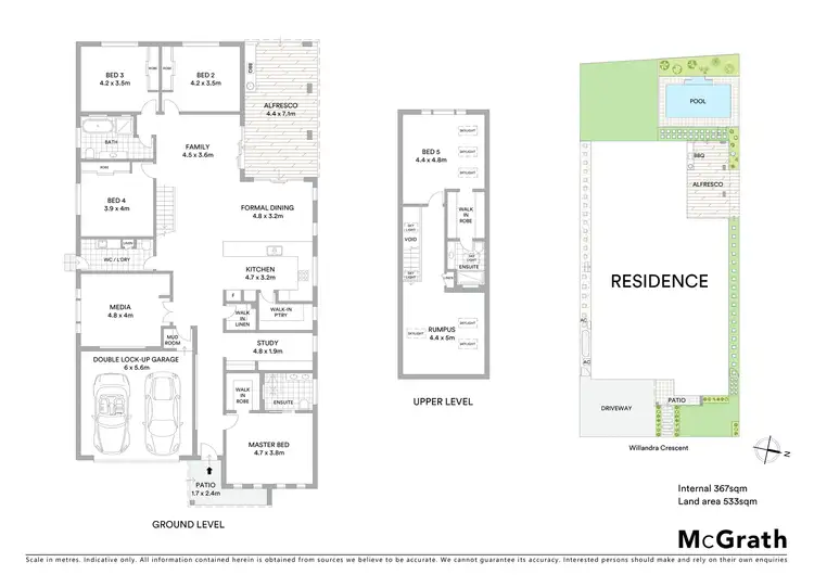 Floorplan of Homely house listing, 8 Willandra Crescent, Kellyville NSW 2155
