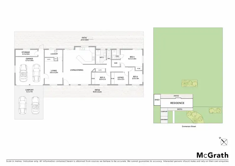 Floorplan of Homely house listing, 97 Emmerson Drive, Glenlee QLD 4711