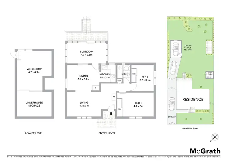 Floorplan of Homely house listing, 21 John Miller Street, Ryde NSW 2112