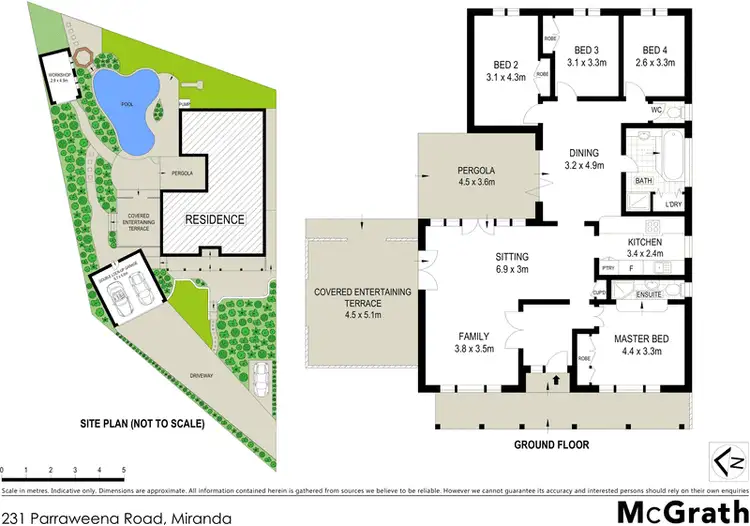 Floorplan of Homely house listing, 231 Parraweena Road, Miranda NSW 2228