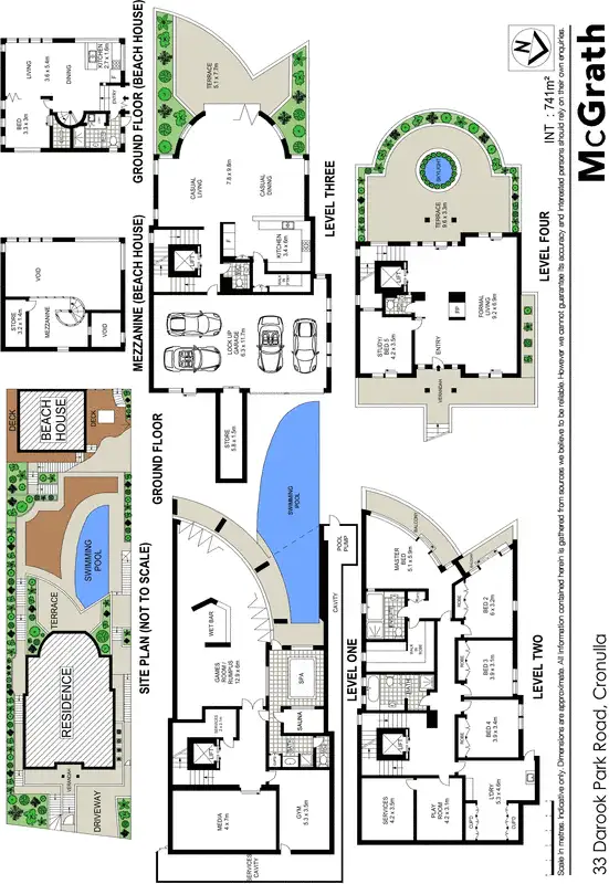 Floorplan of Homely house listing, 33 Darook Park Road, Cronulla NSW 2230