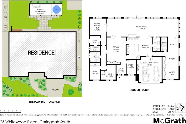 Floorplan of Homely house listing, 23 Whitewood Place, Caringbah South NSW 2229