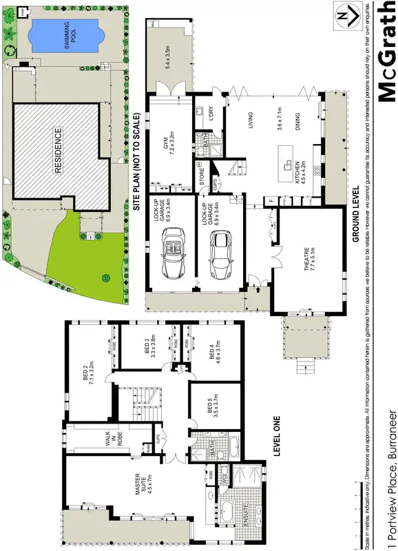 Floorplan of Homely house listing, 1 Portview Place, Burraneer NSW 2230