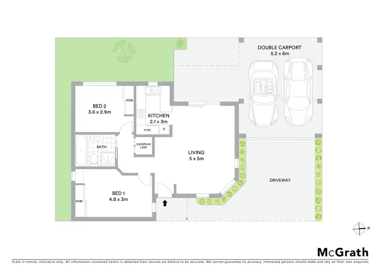 Floorplan of Homely unit listing, 2/24 Barry Road, Burwood East VIC 3151