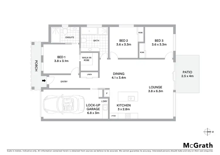 Floorplan of Homely house listing, 12a Short Street, Mudgee NSW 2850