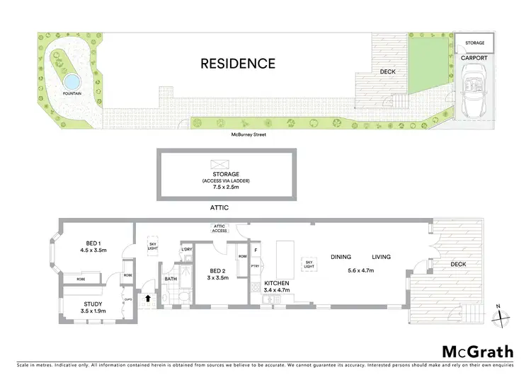 Floorplan of Homely house listing, 11 McBurney Street, Naremburn NSW 2065