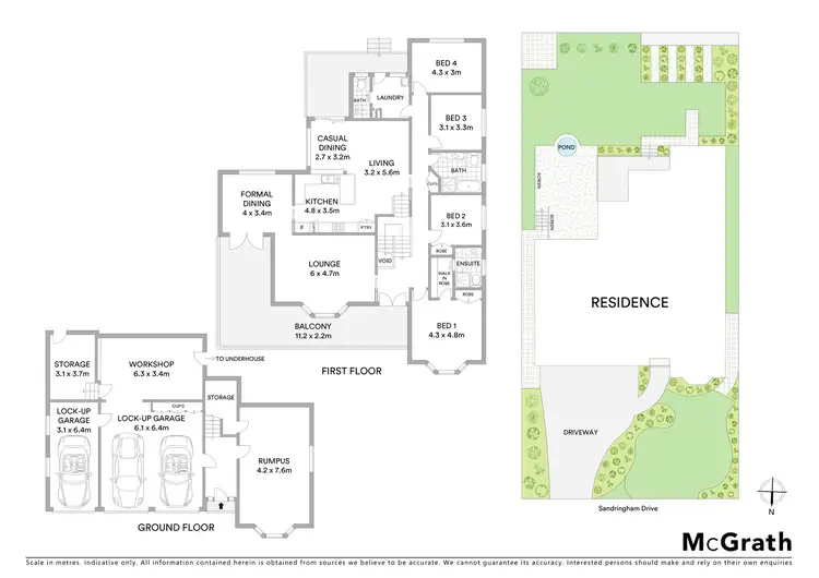 Floorplan of Homely house listing, 21 Sandringham Drive, Carlingford NSW 2118