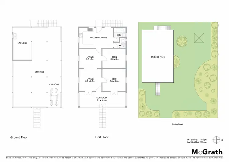 Floorplan of Homely house listing, 415 Rhodes Street, Koongal QLD 4701
