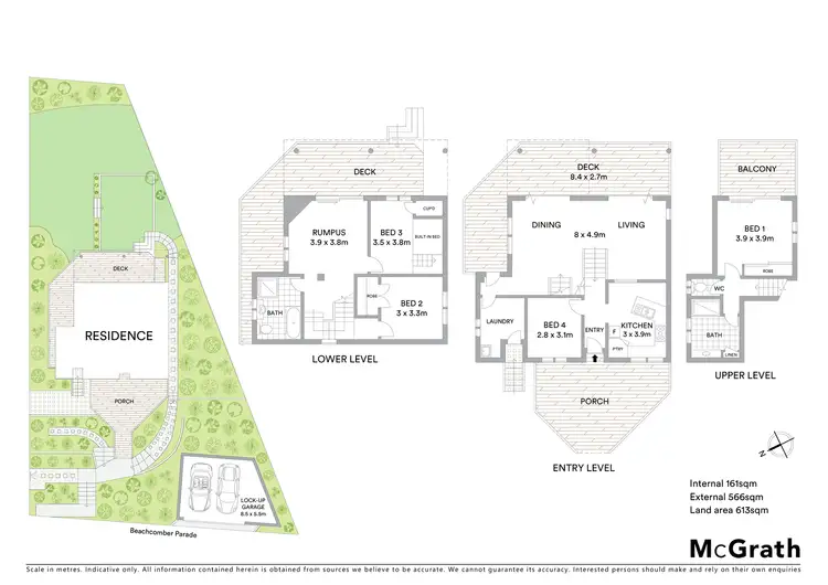 Floorplan of Homely house listing, 16 Beachcomber Parade, North Avoca NSW 2260