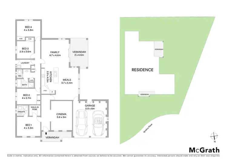 Floorplan of Homely house listing, 42 Ignatius Place, Kelso NSW 2795