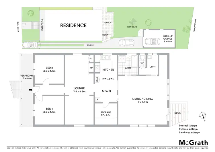 Floorplan of Homely house listing, 18 Bailey Street, Adamstown NSW 2289