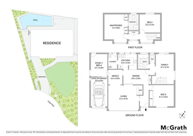 Floorplan of Homely house listing, 7 Valda Place, Marsfield NSW 2122