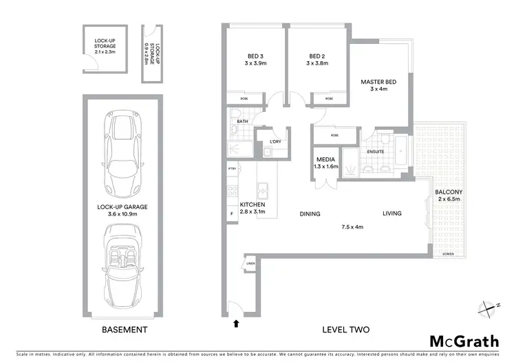 Floorplan of Homely apartment listing, 217/4 Seven Street, Epping NSW 2121