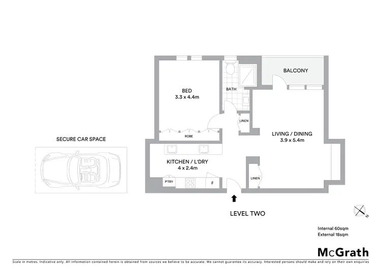 Floorplan of Homely apartment listing, 213/6 Pine Tree Lane, Terrigal NSW 2260