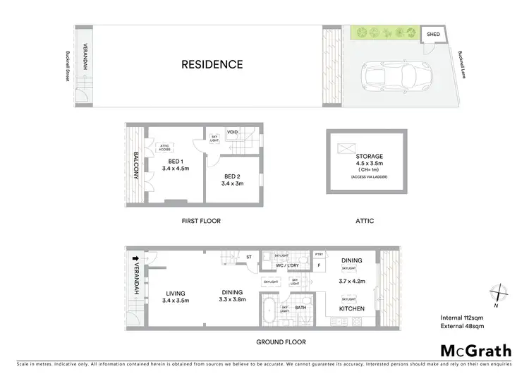 Floorplan of Homely house listing, 37 Bucknell Street, Newtown NSW 2042