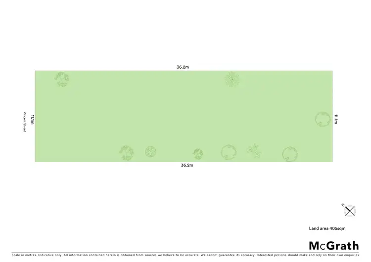 Floorplan of Homely land listing, 12 Vincent Street, Auchenflower QLD 4066